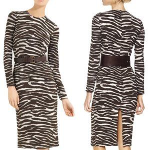 Michael Kors Italy Collection Animal Print Dress